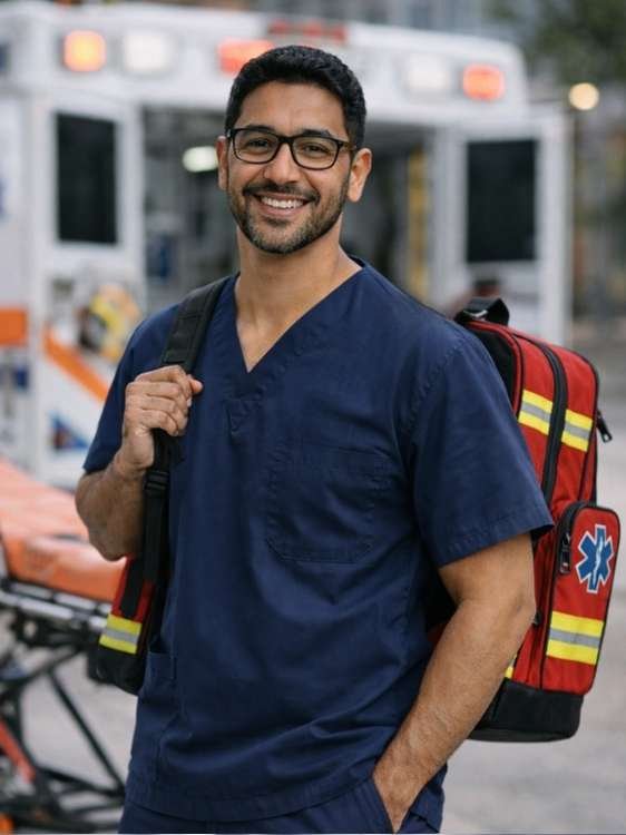 Infirmier secouriste au Maroc - dispositif de secours sanitaire