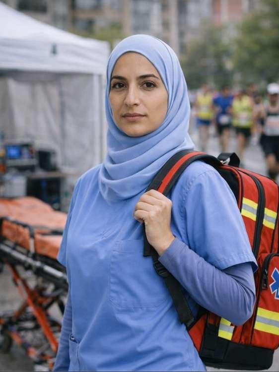 Infirmière urgentiste au Maroc - poste de secours événementiel et premiers secours